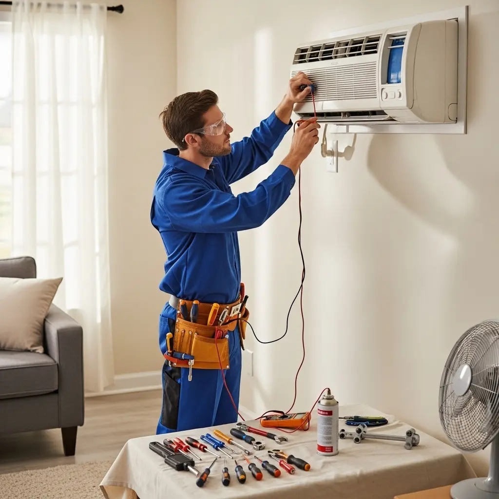 Salihli ECA ECA klima gaz dolumu ve bakım – Enerji verimliliği artırıldı. - Teknik servis örneği